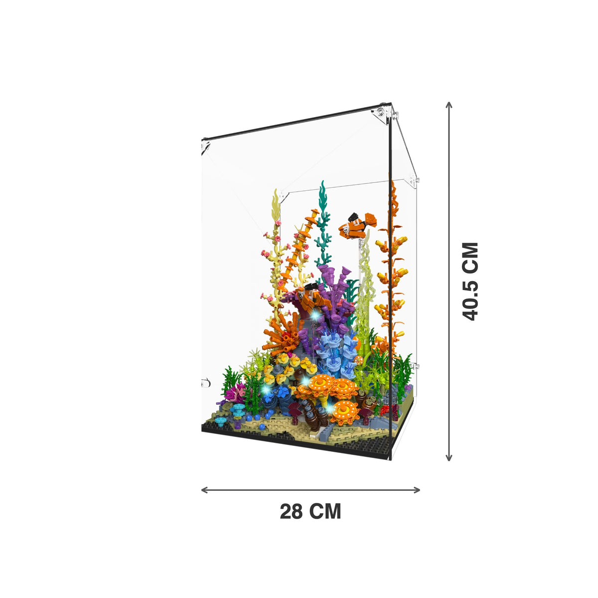 Light-Up Coral Reef Aquarium