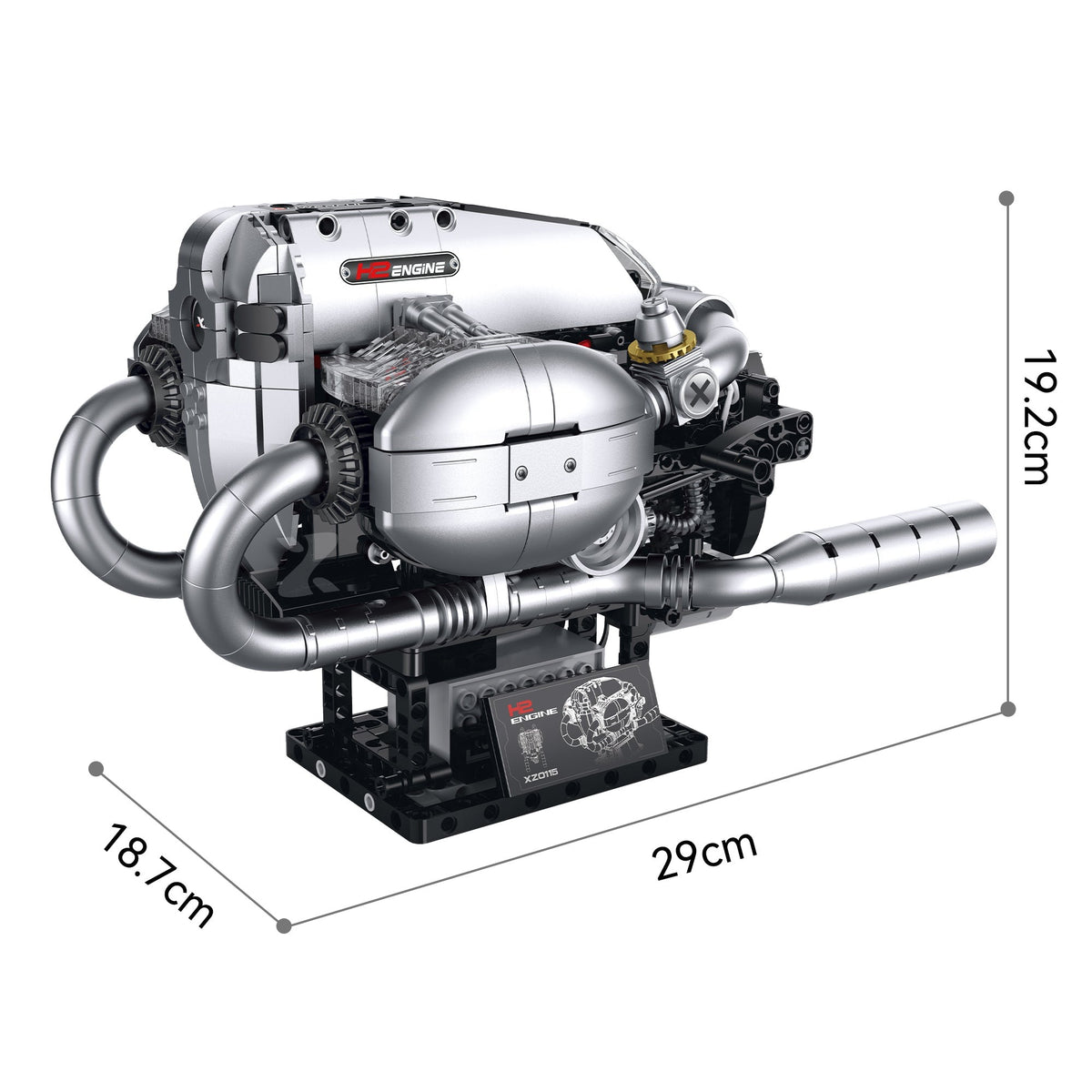 Motorised Boxer Vapor Engine