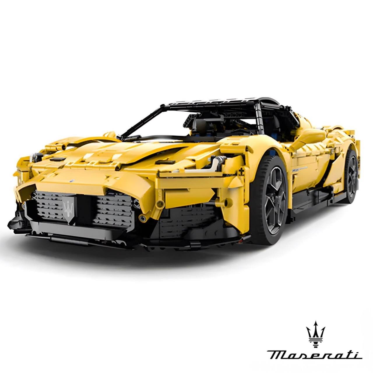 Lizenzierter Maserati MC20 1:8 Modellauto aus Bausteinen – 3399-teiliger Bausatz