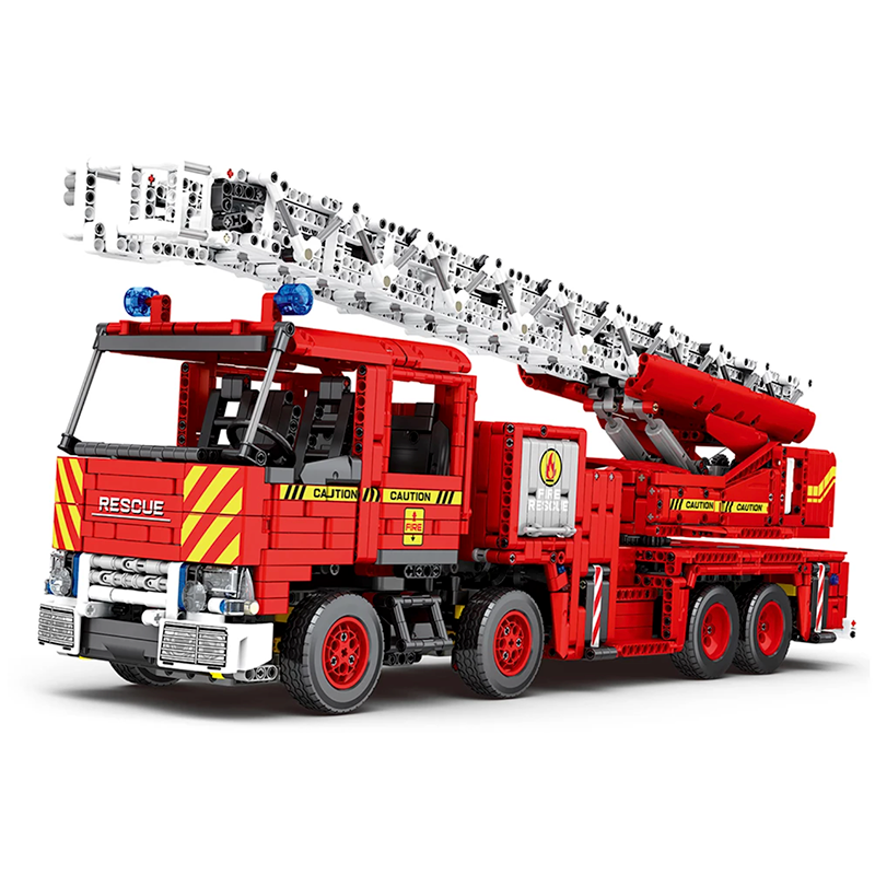 Remote Controlled Firetruck – Ladder Emergency Platform 3265 pcs