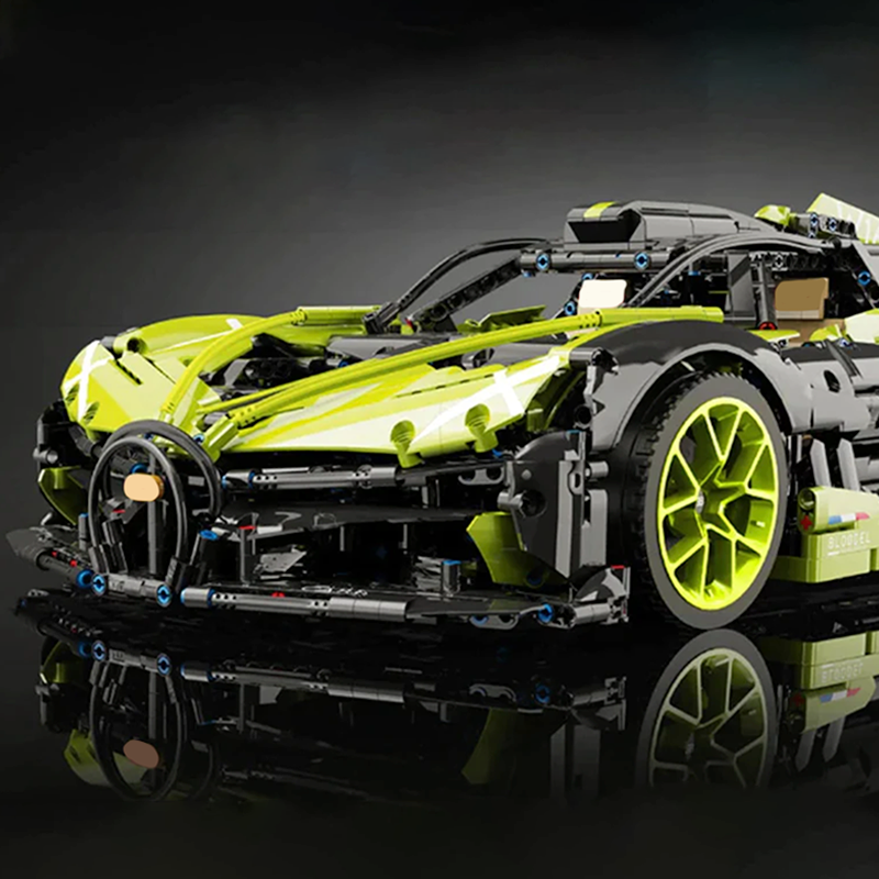 Ultimate W16 Hypercar “Green Mamba” - 3590pcs