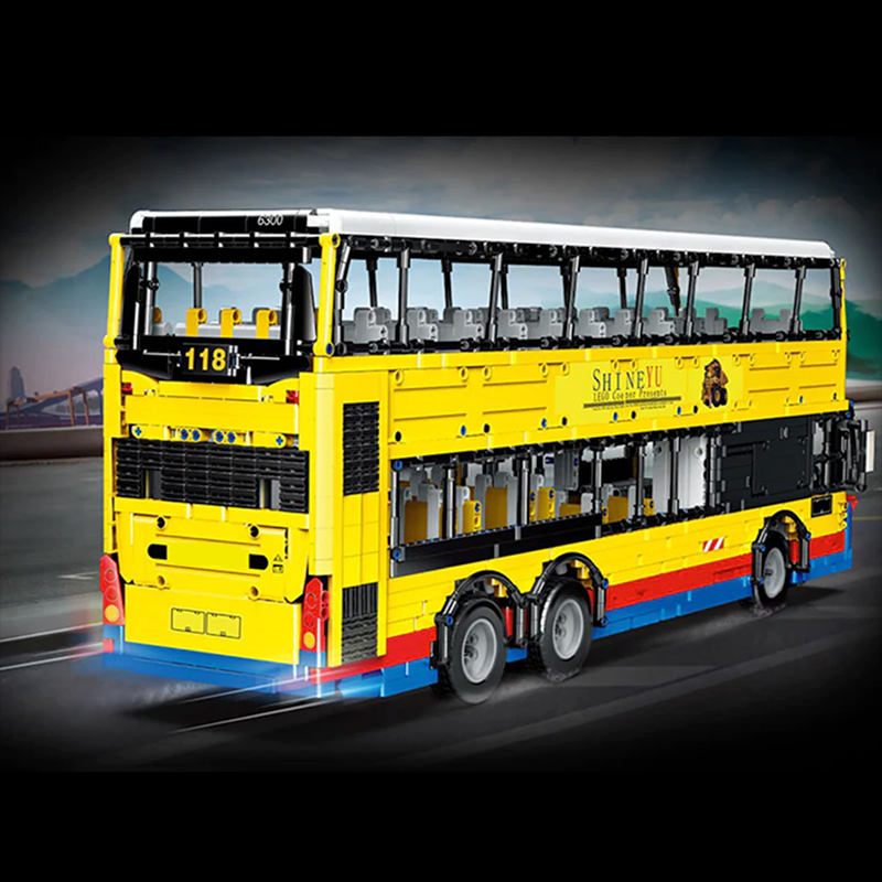 Remote Controlled Double Decker Bus – 4316pcs