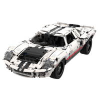 1967 24H Racing Car Brick Building Model Kit – 2258pcs Construction Set