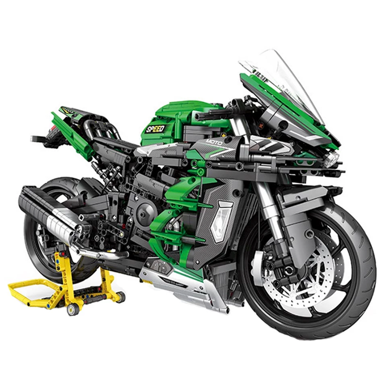 Green Motorbike – 2087pcs