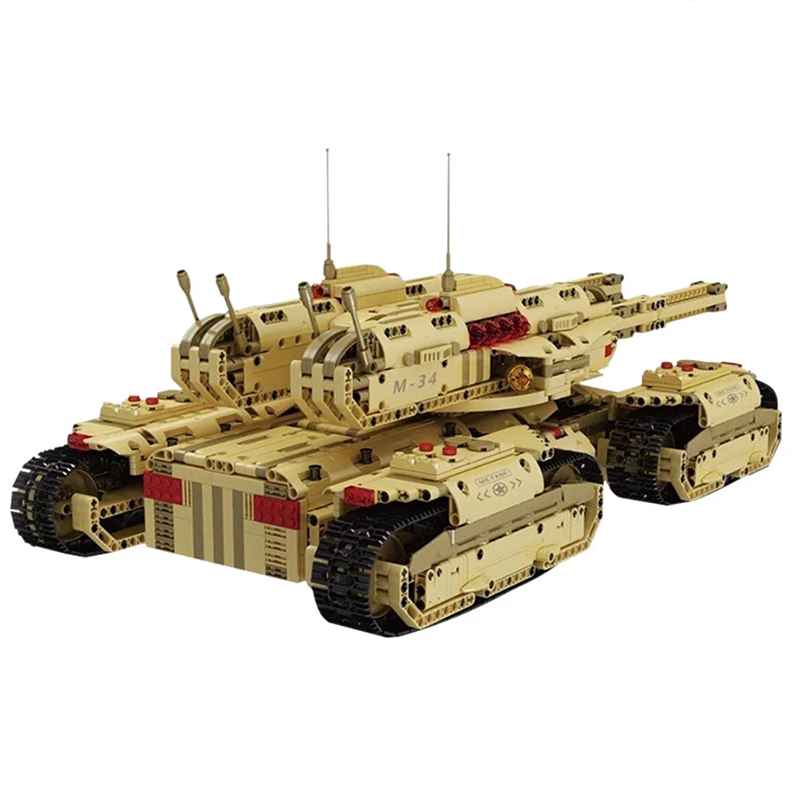 Remote Controlled 4-Track Army Tank – 3294 pcs