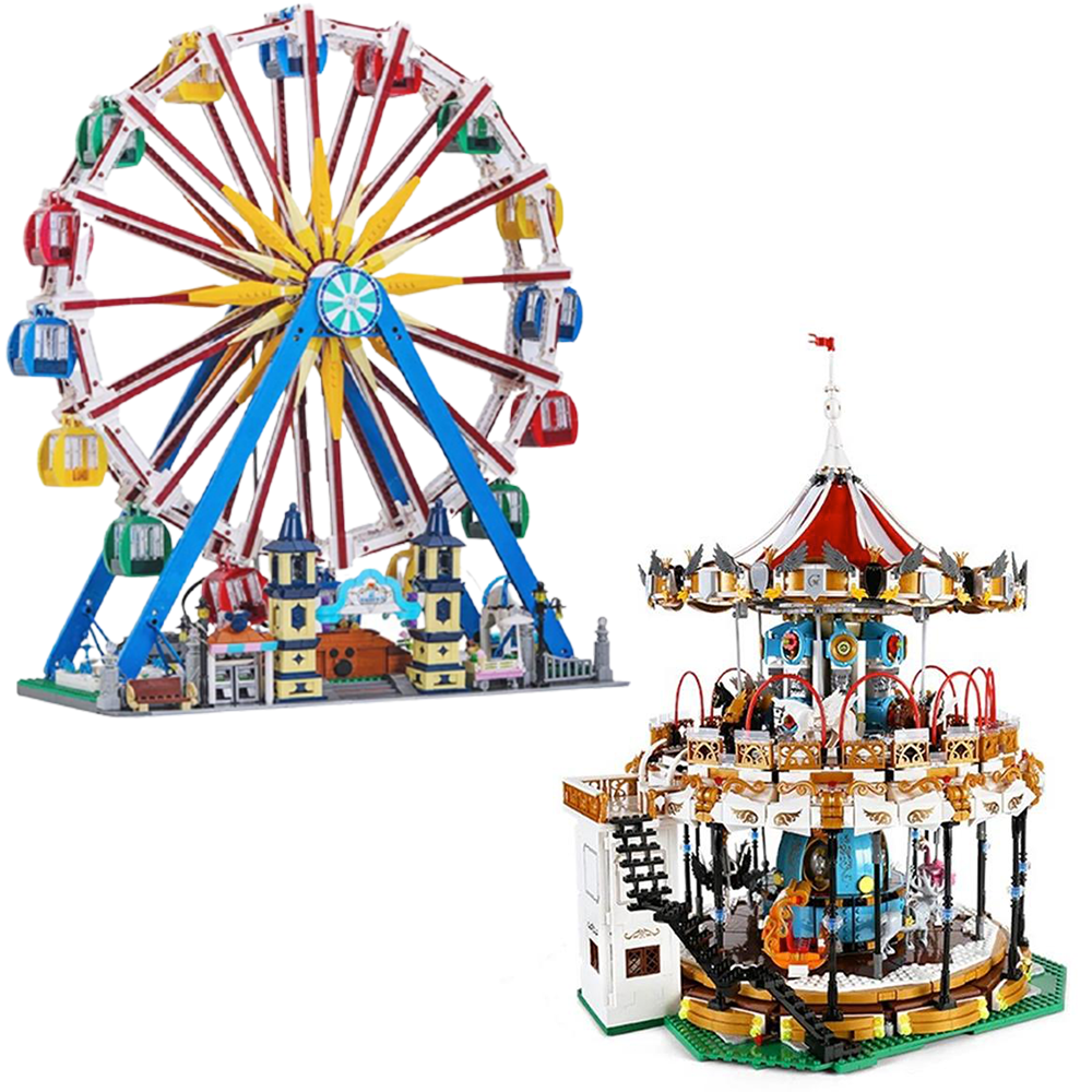 Ensemble de parc d'attractions 8920 pièces 