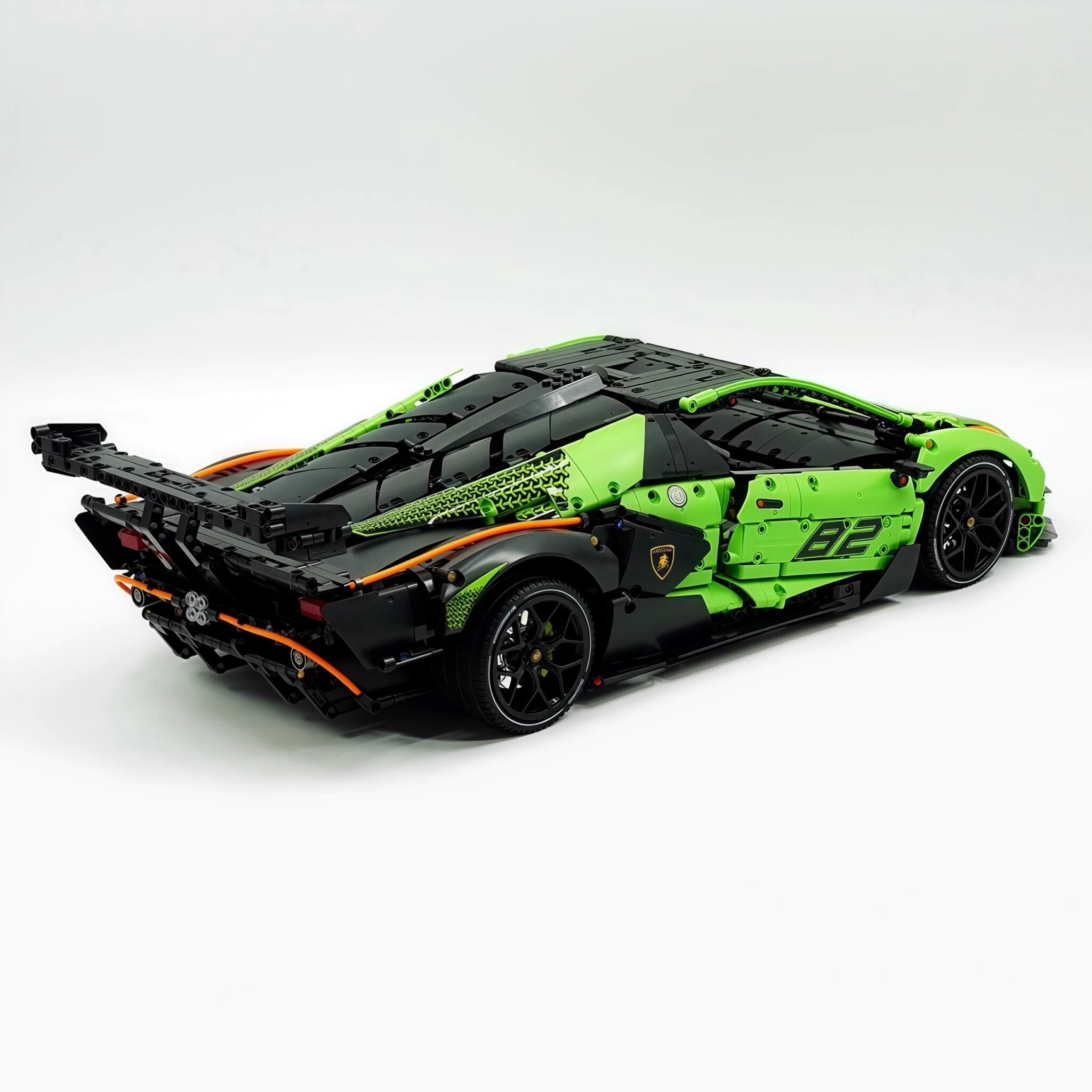 Track-Inspired V12 Performance Brick Model Kit – 4100pcs