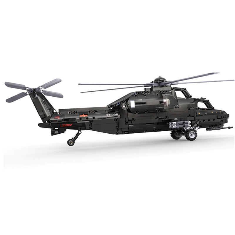 Remote Controlled Attack Helicopter – CAIC Z-10 (989pcs)